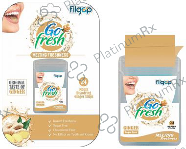 Filgap Go Fresh Mouth Dissolving Strip Ginger