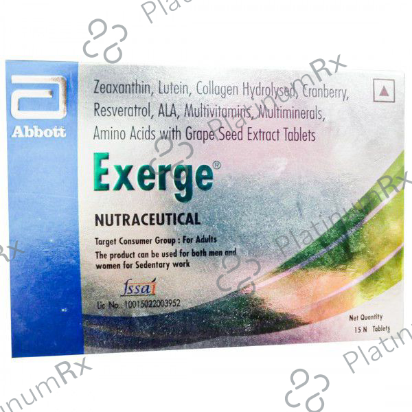 Exerge Tablet 15s