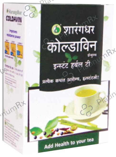 Sharangdhar Coldavin Granules Instant Herbal Tea 200 gm