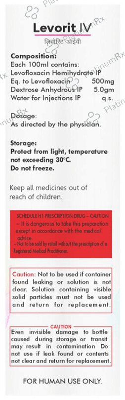 Levorit 500mg Infusion