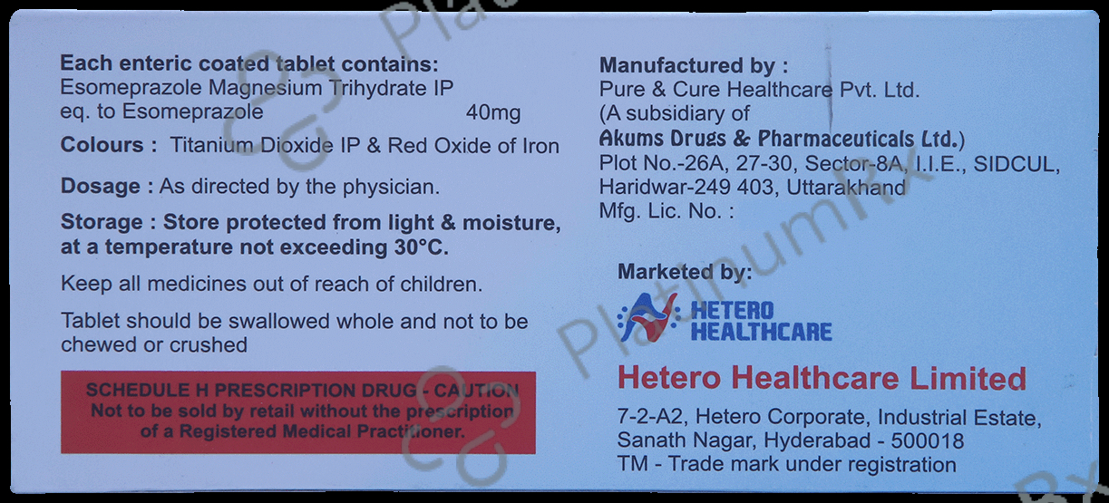 4PH 40mg Tablet 10 Tablet