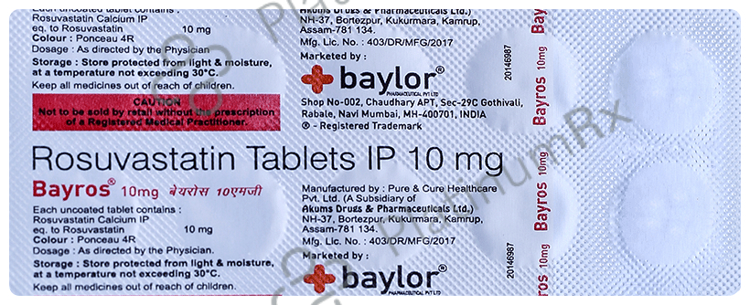 Bayros 10mg Tablet