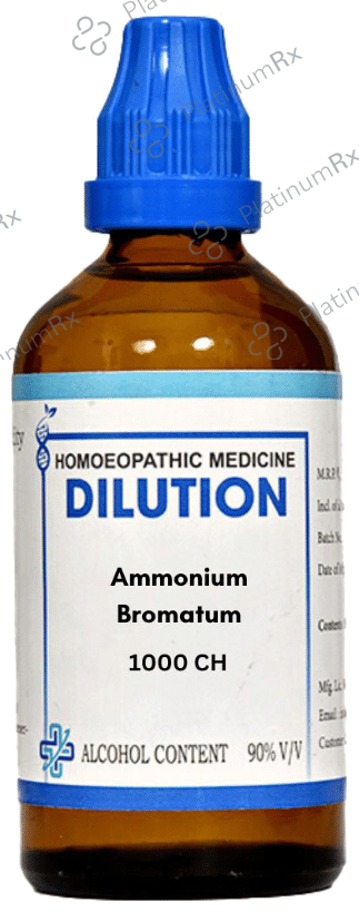 LDD Bioscience Ammonium Bromatum Dilution 1000 CH 100 ml