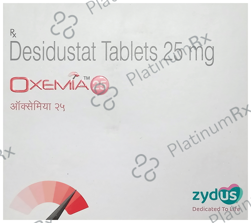 Oxemia 25mg Tablet 6s