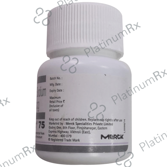 Euthyrox 75mg Tablet 100s