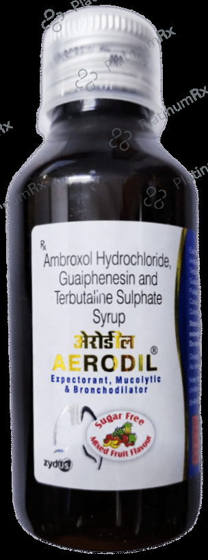 Aerodil Expectorant Sugar Free Mixed Fruit 100ml