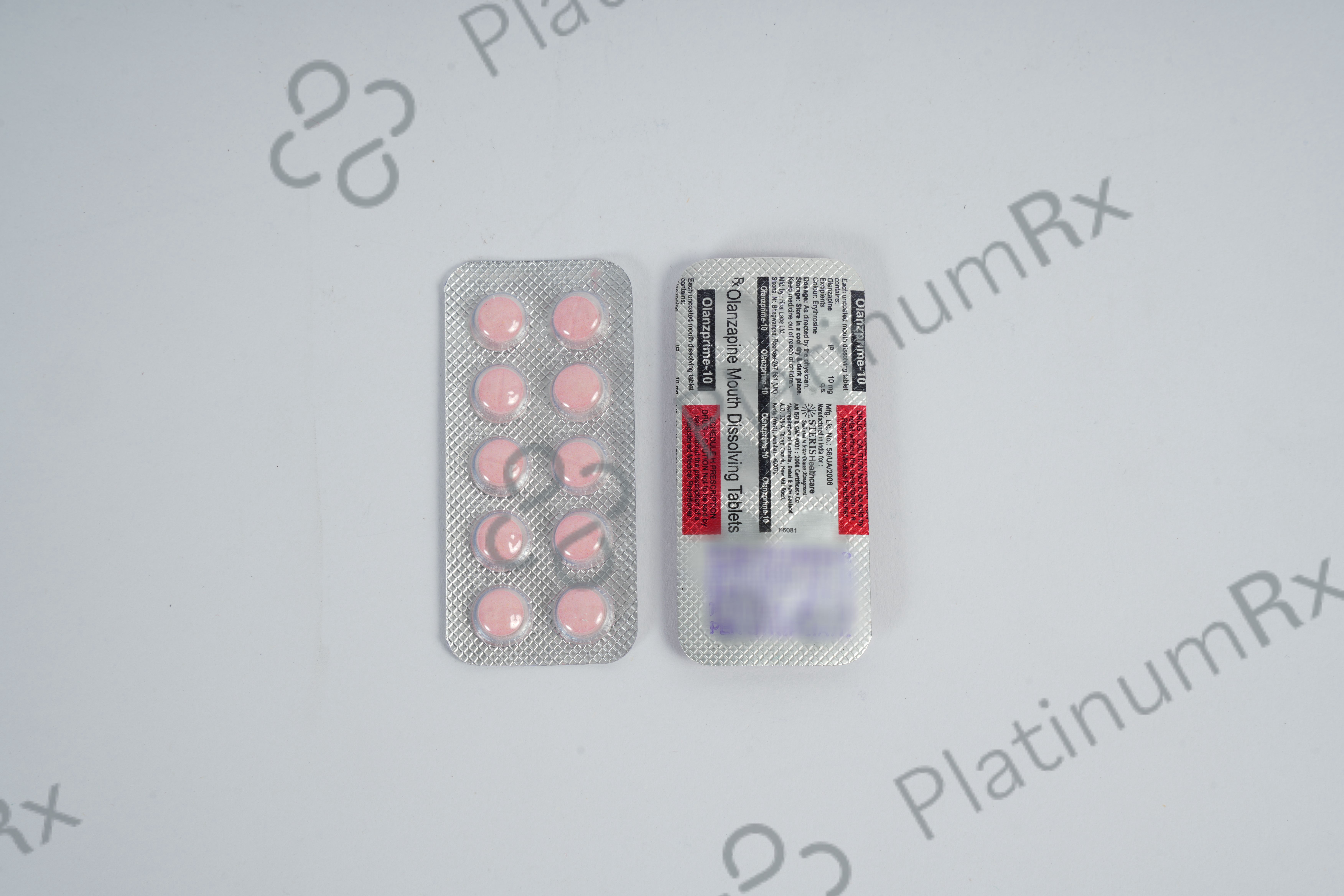 Olanzprime 10mg Tablet 10s