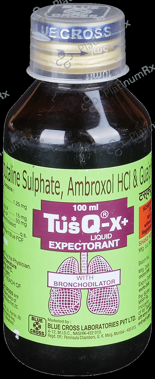 Tusq-X Plus SF Syrup