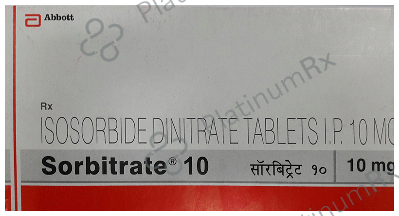 Sorbitrate 10mg Tablet 50s