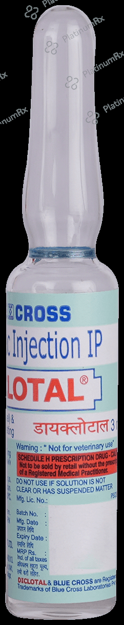 Diclotal 25mg Injection 3ml