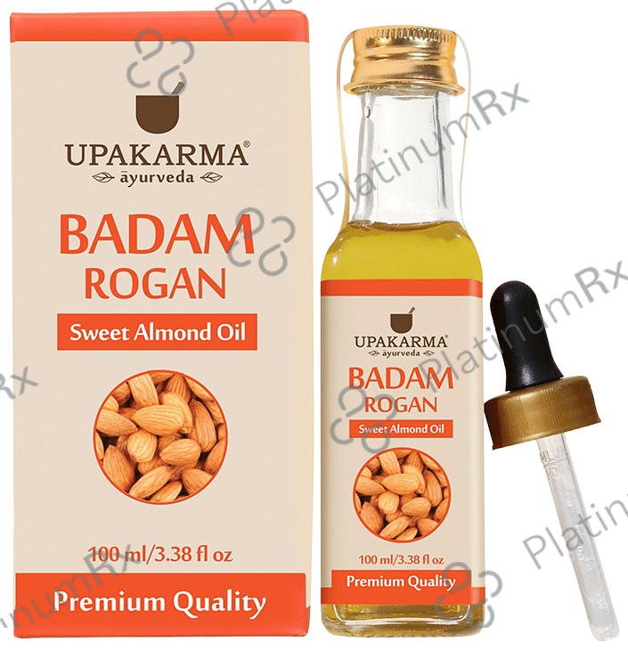 Upakarma Ayurveda Badam Rogan Sweet Almond Oil