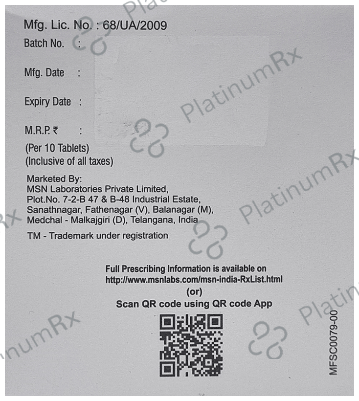 Linanext M ER 2.5/1000mg Tablet 10s