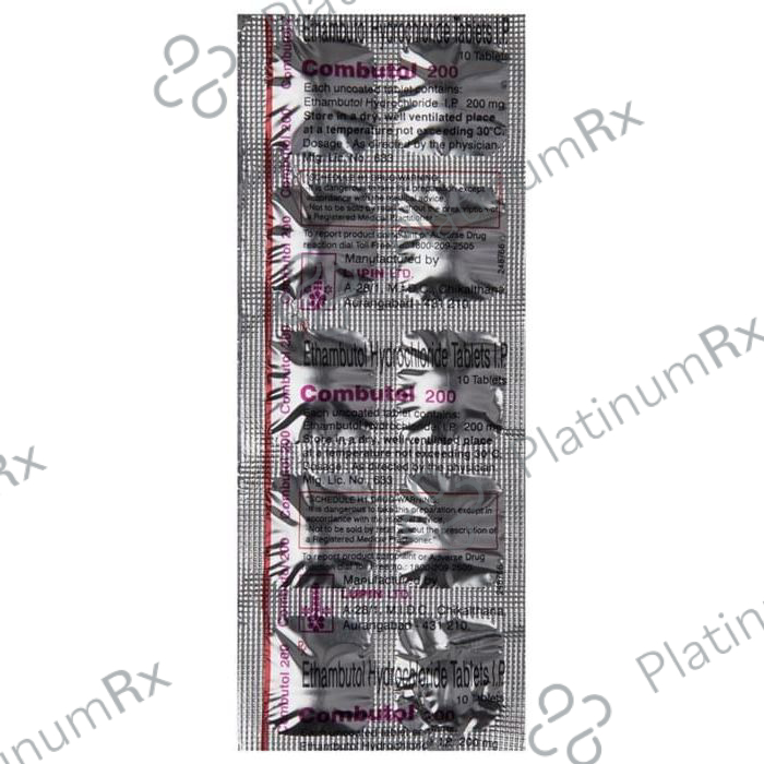 Combutol 200 Tablet