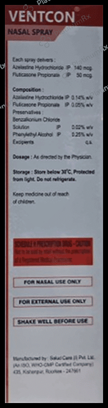 Ventcon Nasal Spray