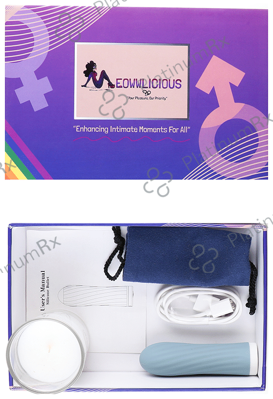 Meowwlicious Pocket Massager Jade Blue