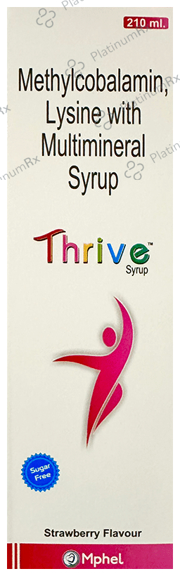 Thrive Syrup Strawberry Sugar Free