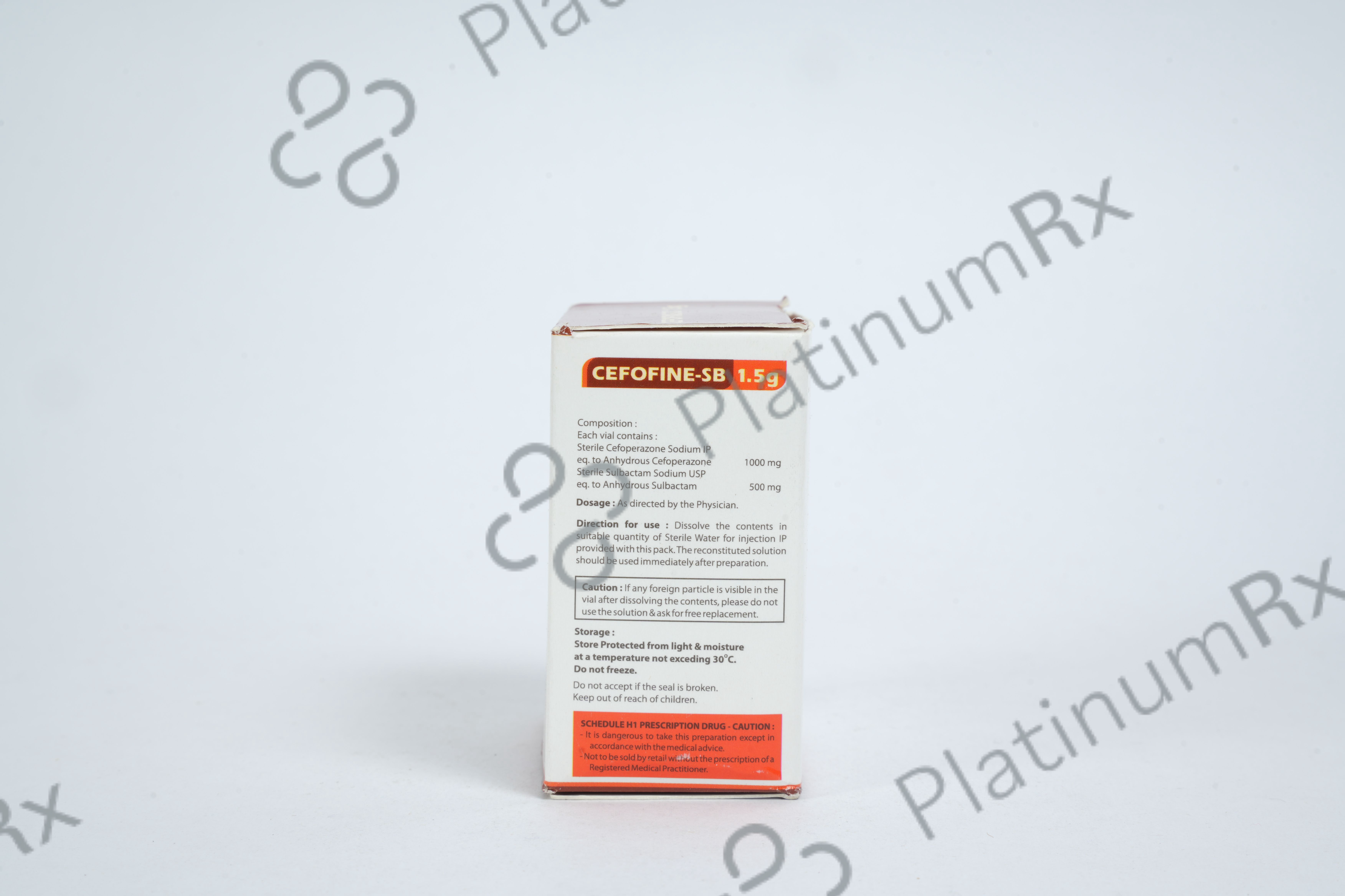 Cefofine SB 1000/500mg Injection 1s