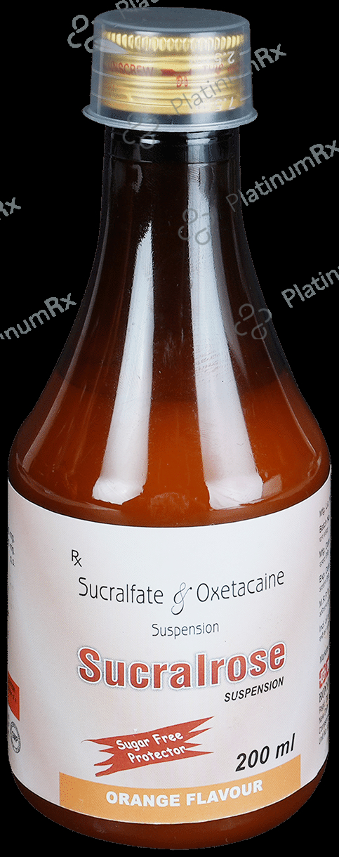 Sucralrose Suspension Orange Sugar Free