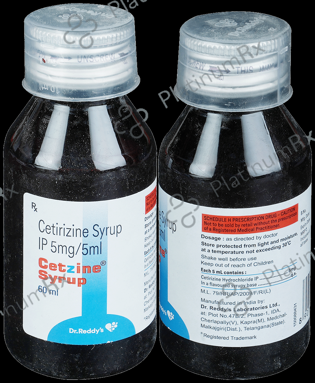 Cetzine 5mg Syrup 60ml