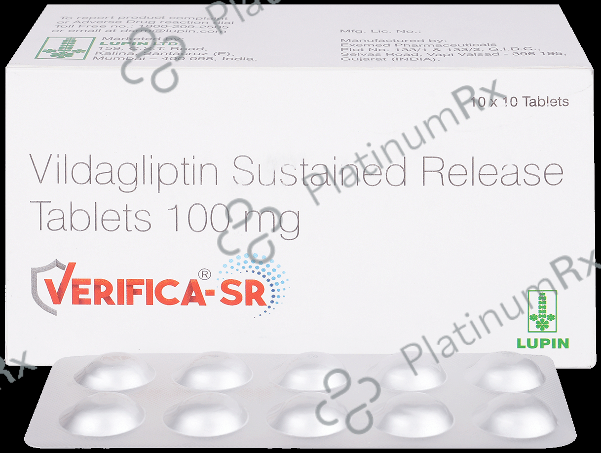 Verifica 100mg Tablet SR 10s
