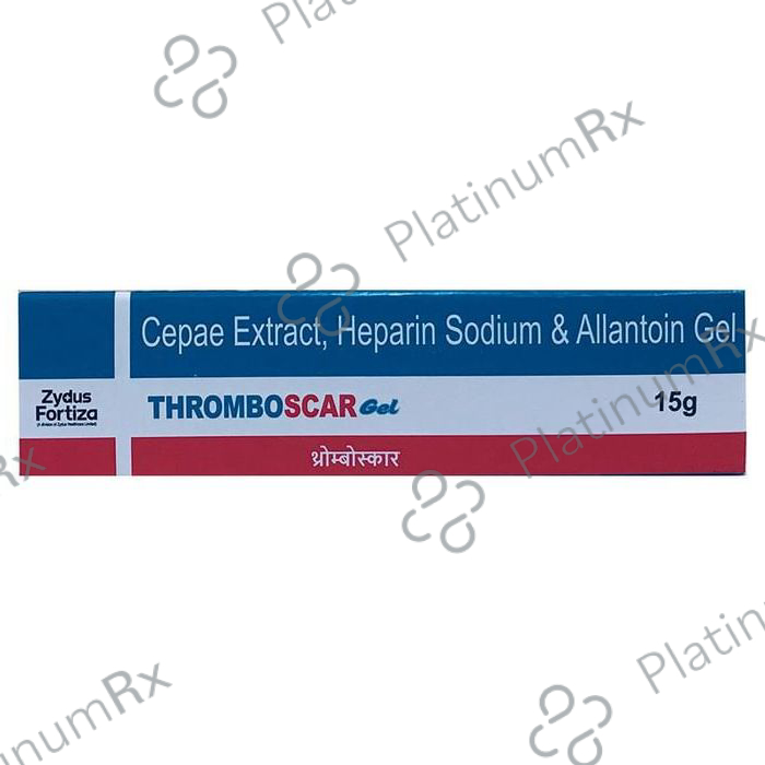 Thromboscar 0.1gm/0.01gm/50IU Gel 15gm