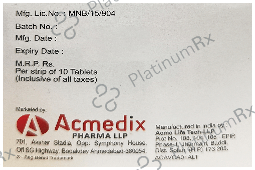 Acmeglim-MV 1 Tablet SR