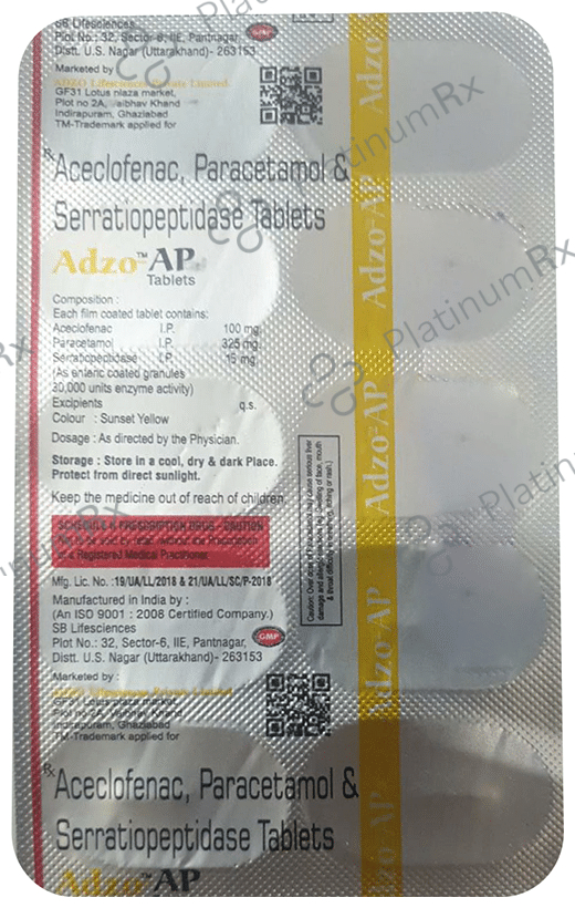 Adzo-AP Tablet