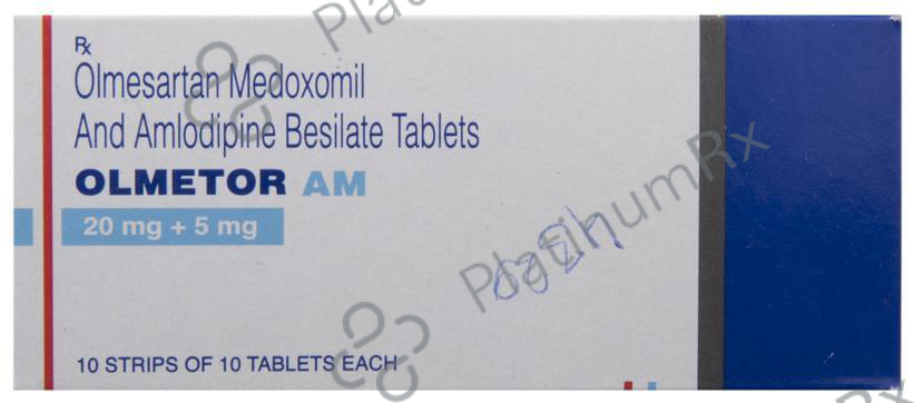 Olmetor AM 5/20mg Tablet 10s
