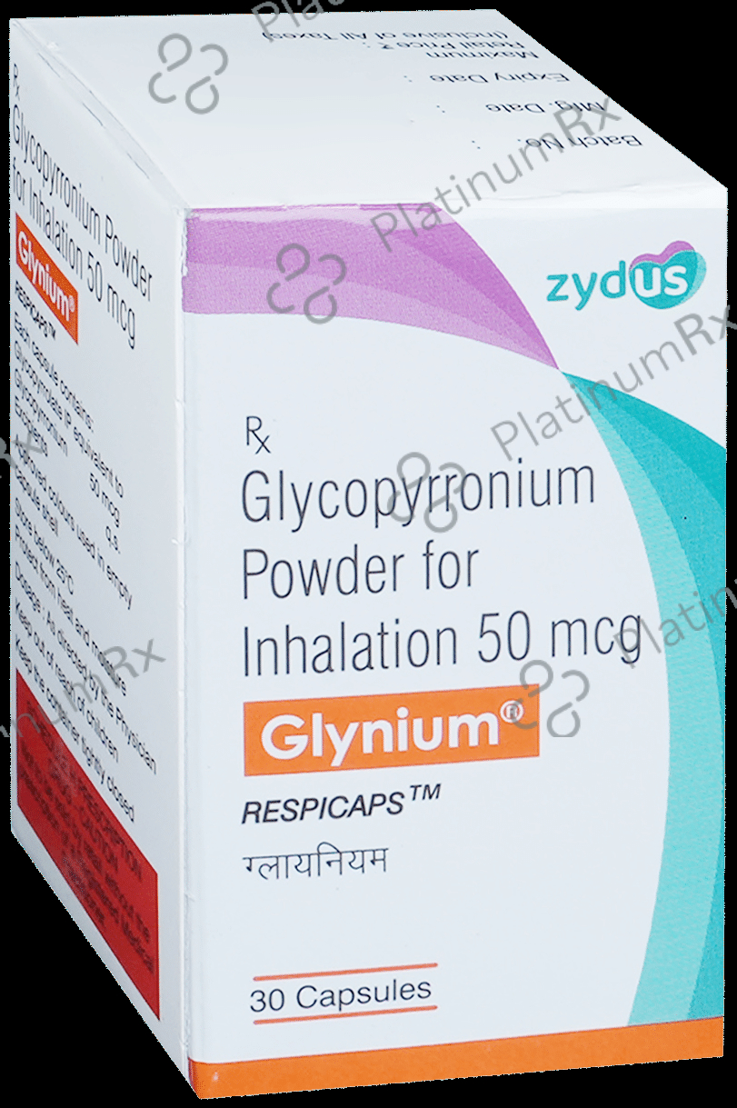 Glynium 50mcg Respicap 30s
