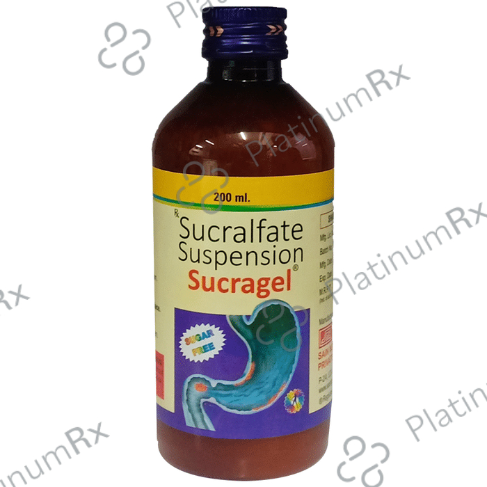 Sucragel Oral Suspension Sugar Free