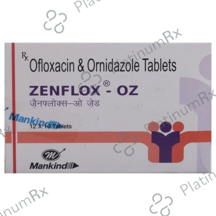 Zenflox OZ 200/500mg Tablet 10s