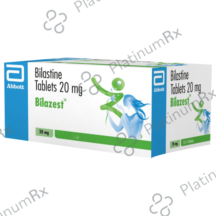 Bilazest 20mg Tablet 10s