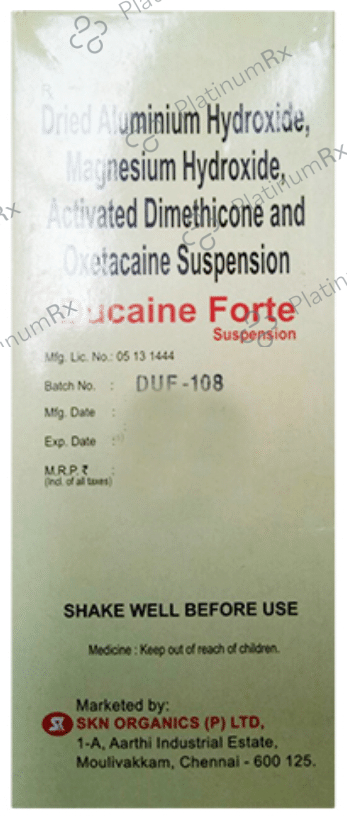 Ducaine Forte Suspension Sugar Free 200ml