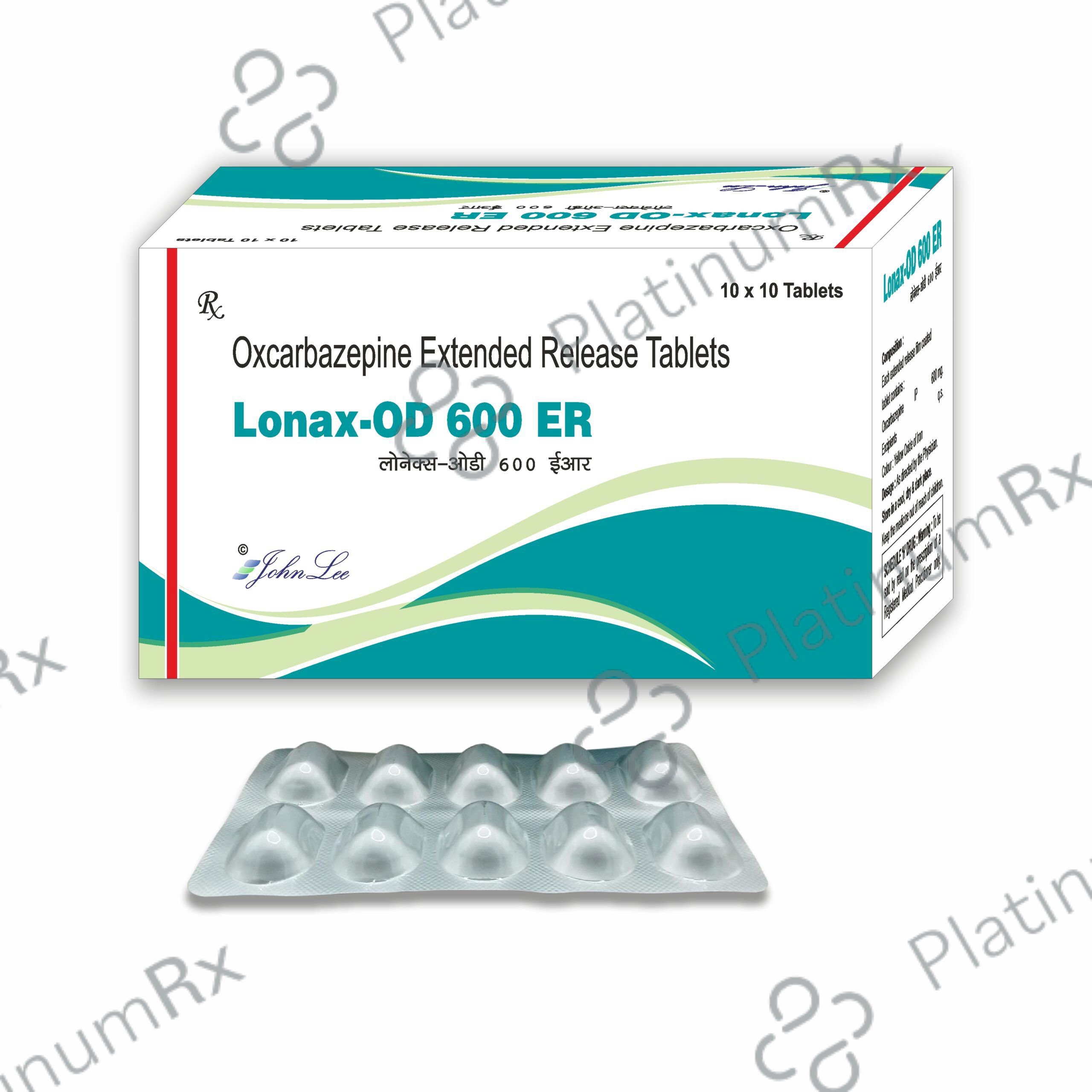 Lonax OD 600mg Tablet ER 10s
