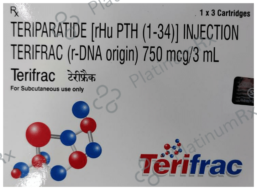 Terifrac 750mcg Injection 3ml