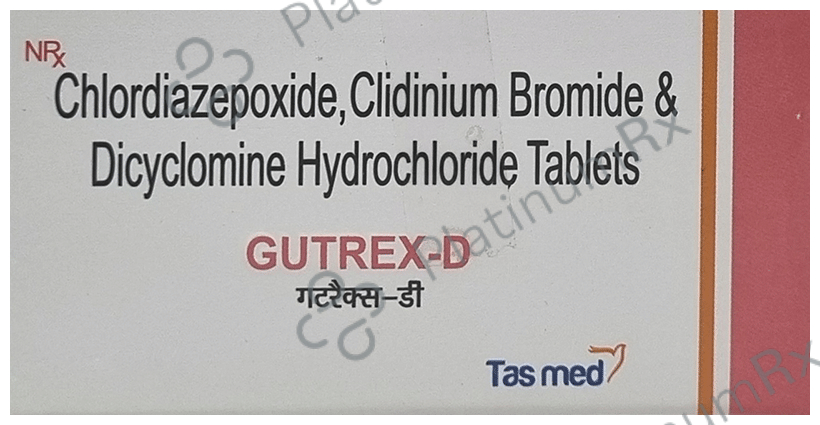 Gutrex D 2.5mg/5mg/10mg Tablet 15 Tablet