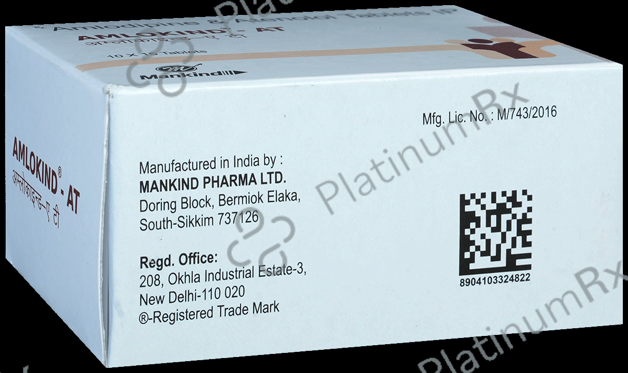 Amlokind AT 5/50mg Tablet 15s