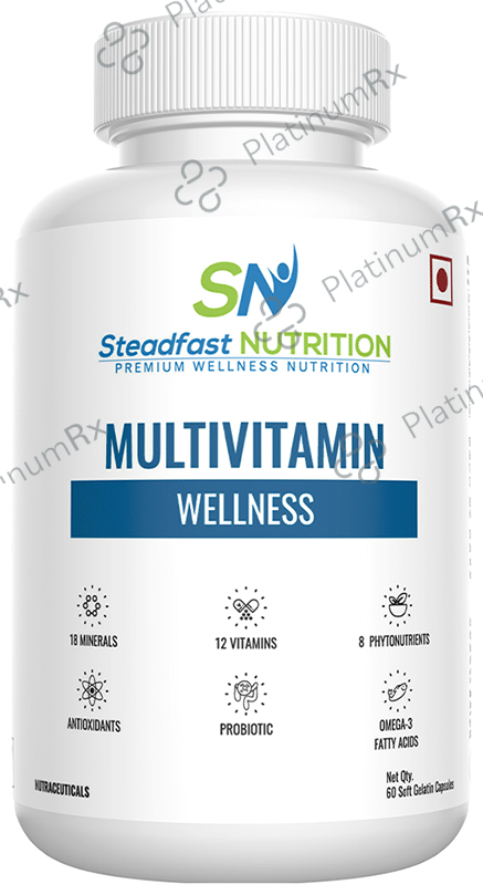 Steadfast Nutrition Multivitamin Wellness Soft Gelatin Capsule