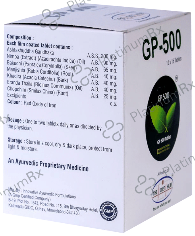 The Diet Hub GP 500 Tablet