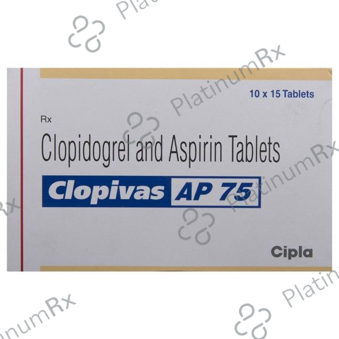 Clopivas AP 75/75mg Tablet 15s