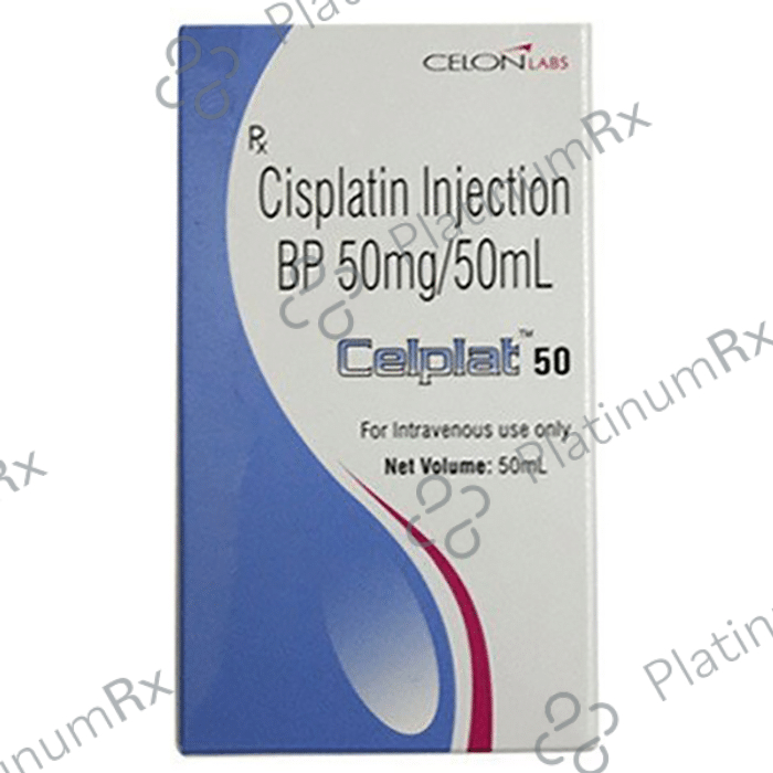 Celplat 50mg Injection