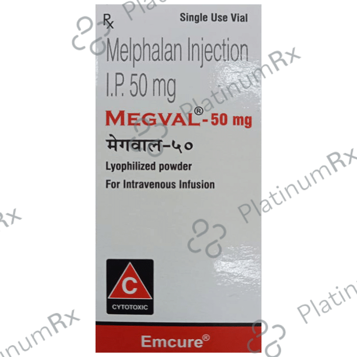 Megval 50mg Injection