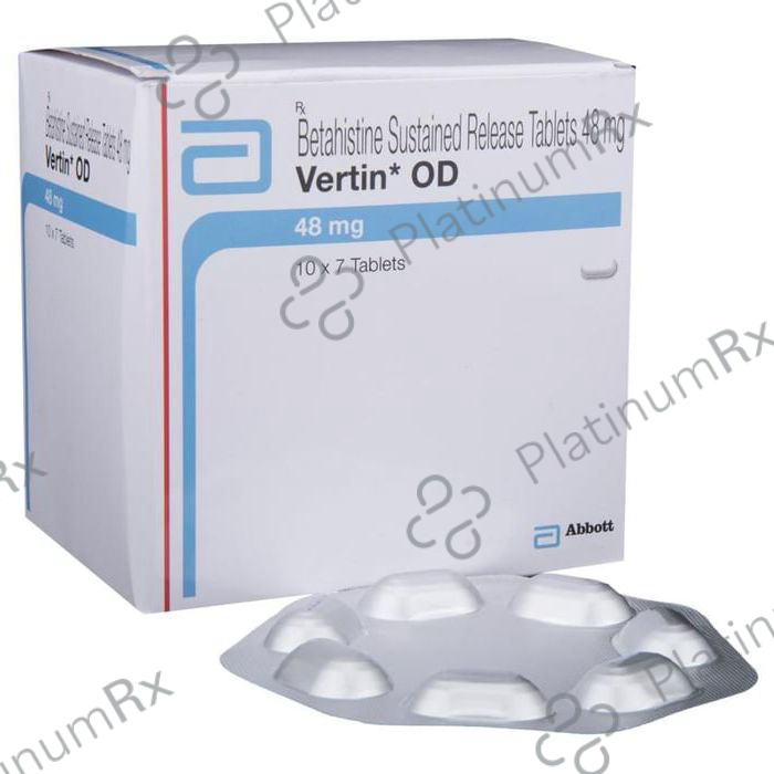 Vertin OD 48mg Tablet SR 7s