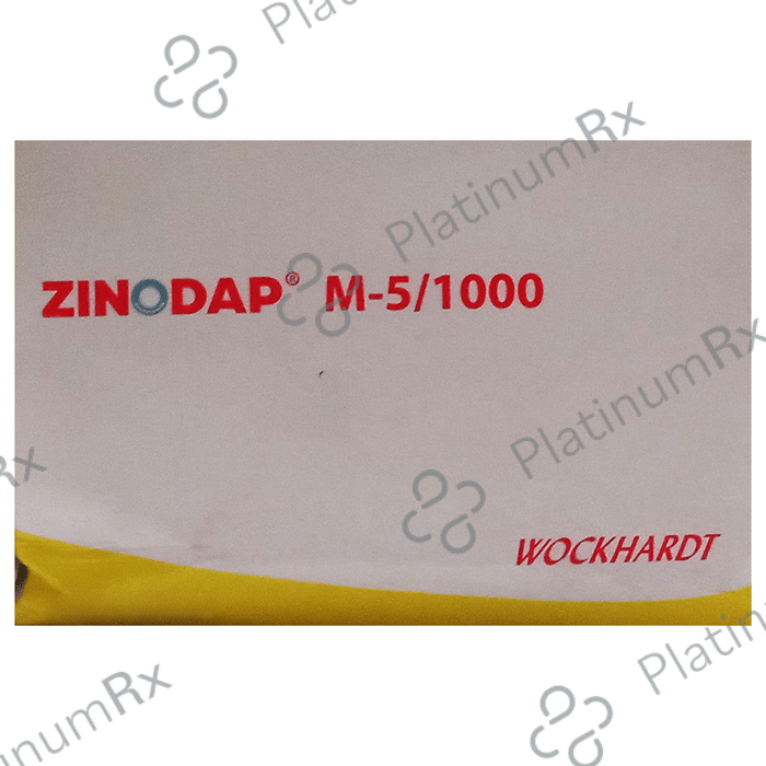 Zinodap M 5/1000 Tablet ER
