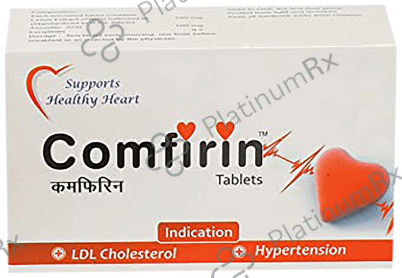 Comfirin Tablet for Blood Pressure & Cholesterol Support
