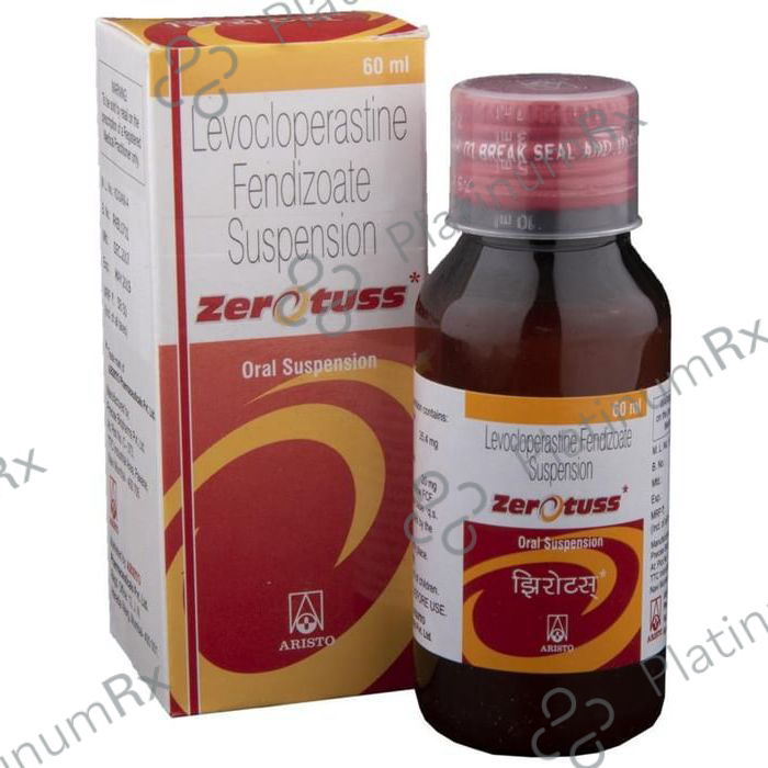 Zerotuss 20mg Oral Suspension 60ml