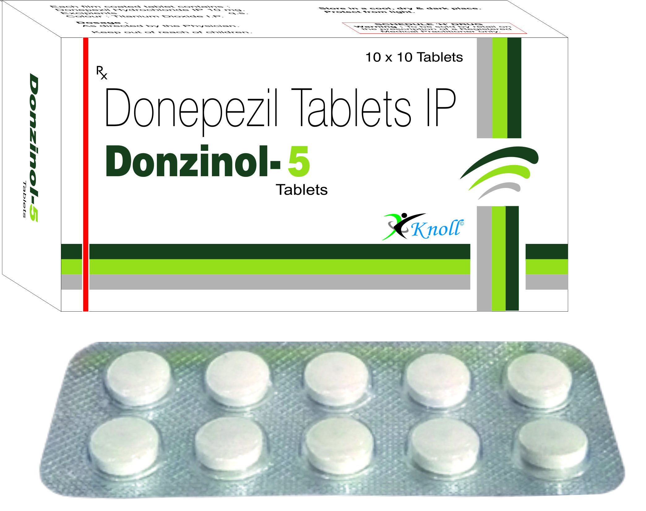 Donzinol 5mg Tab 10s