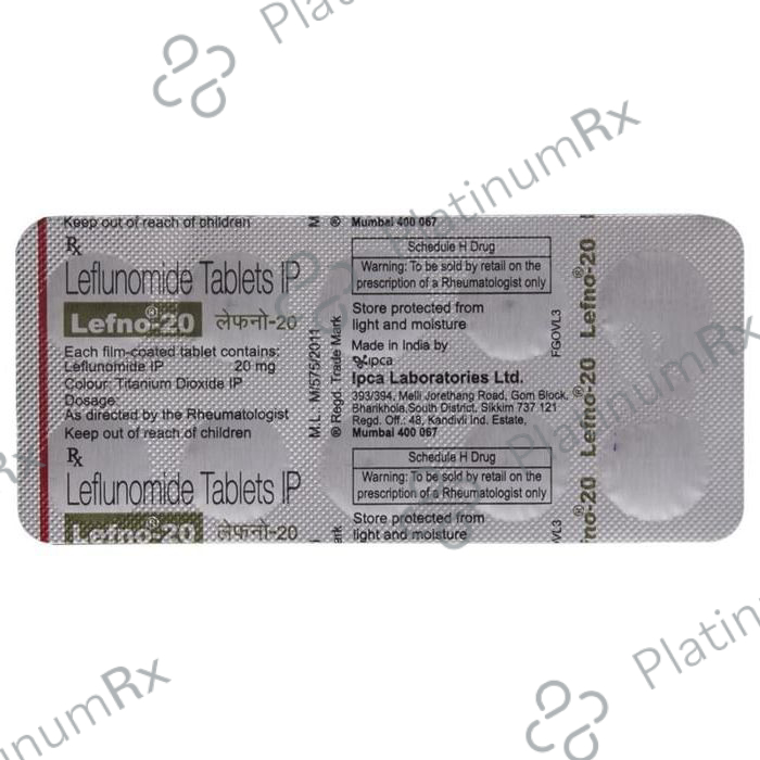 Lefno 20mg Tablet 10s