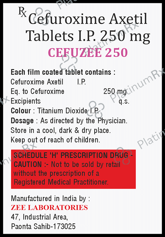Cefuzee 250 Tablet
