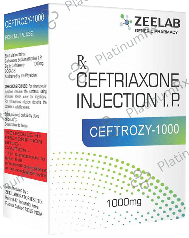 Ceftrozy 1000 Injection